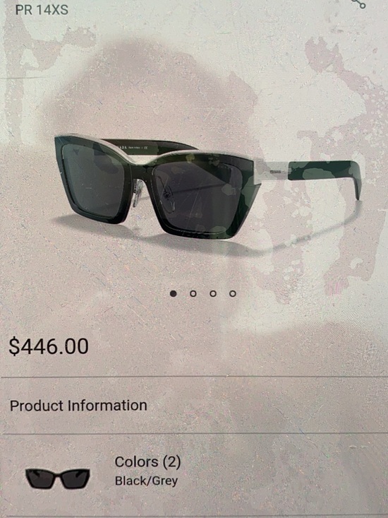 New Women’s Prada Sunglasses - Classic Square Frame
